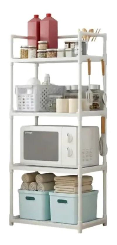 RACK ORGANIZADOR DE COCINA MULTIFUNCIONAL CON 4 REPISAS - 3