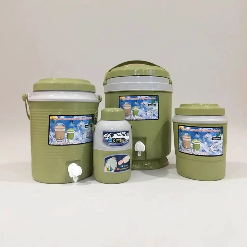 SET DE 4 TERMOS PARA AGUA CON FILTROS DE DIFERENTES CAPACIDADES - 1