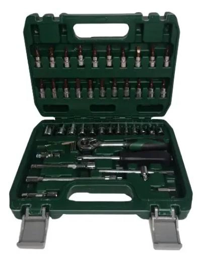 KIT JUEGO DE DADOS Y CHICHARRA CUADRANTE 1/4 46 PZAS - 1