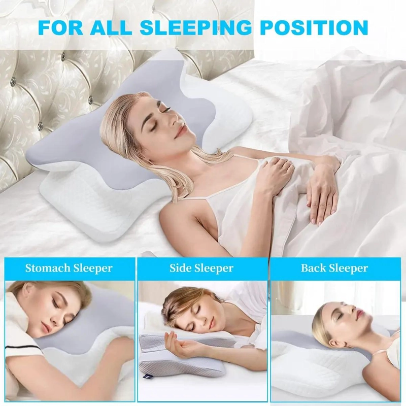 ALMOHADA ORTOPE DICA DE ESPUMA VISCOELASTICA PARA SOPORTE CERVICAL - 3