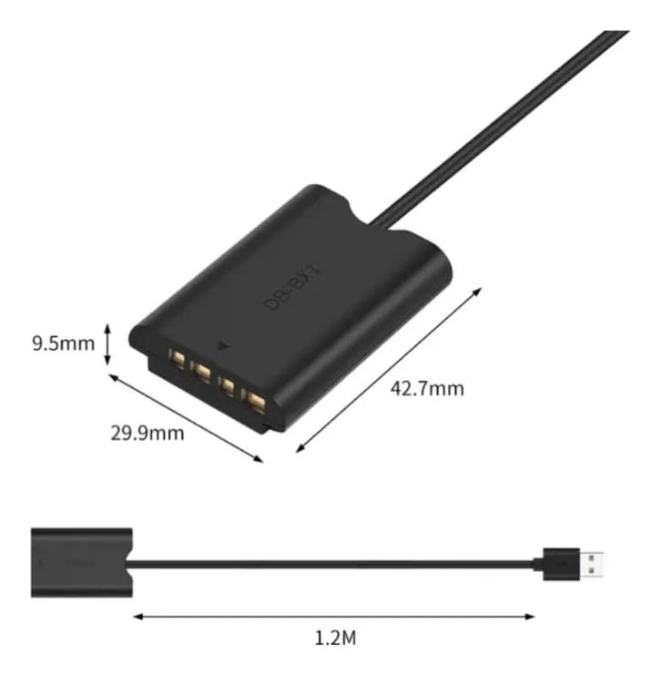 BATERIA FICTICIA USB-A PARA CAMARAS SONY - 3