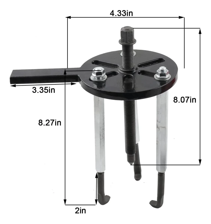 EXTRACTOR UNIVERSAL DE TRES MORDAZAS - 2