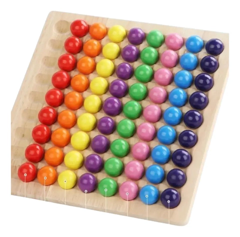 JUEGO SENSORIAL DE MADERA PARA DESARROLLO INFANTIL - 3