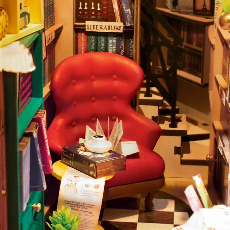 SEPARADOR DE LIBROS DE DISEÑO CREATIVO PARA AMANTES DE LA LECTURA - 4