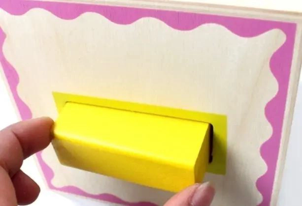 CUBO DE ENCAJE Y TORRE DE BLOQUES DE MADERA PARA NIÑOS - 9