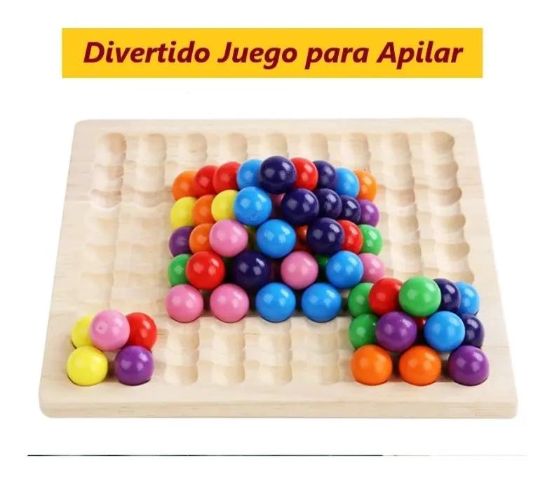 JUGUETE SENSORIAL MONTESSORI 3 EN 1 PARA DESARROLLO INFANTIL - 2
