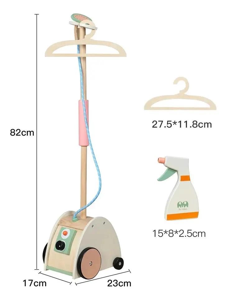 PLANCHA DE VAPOR VERTICAL PARA NIÑAS CON ACCESORIOS - 1