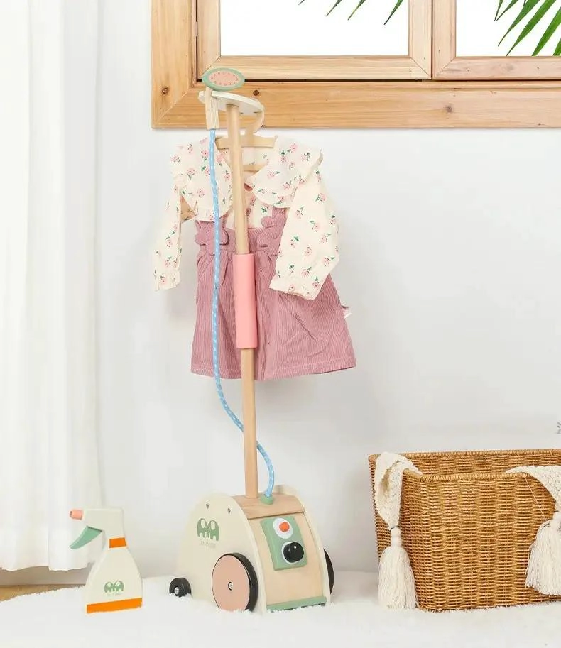 PLANCHA DE VAPOR VERTICAL PARA NIÑAS CON ACCESORIOS - 2