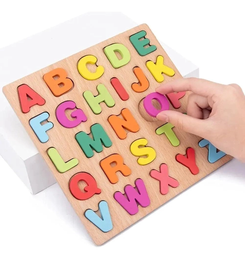 JUGUETES DIDACTICOS DE MADERA PARA EL DESARROLLO INFANTIL - 8