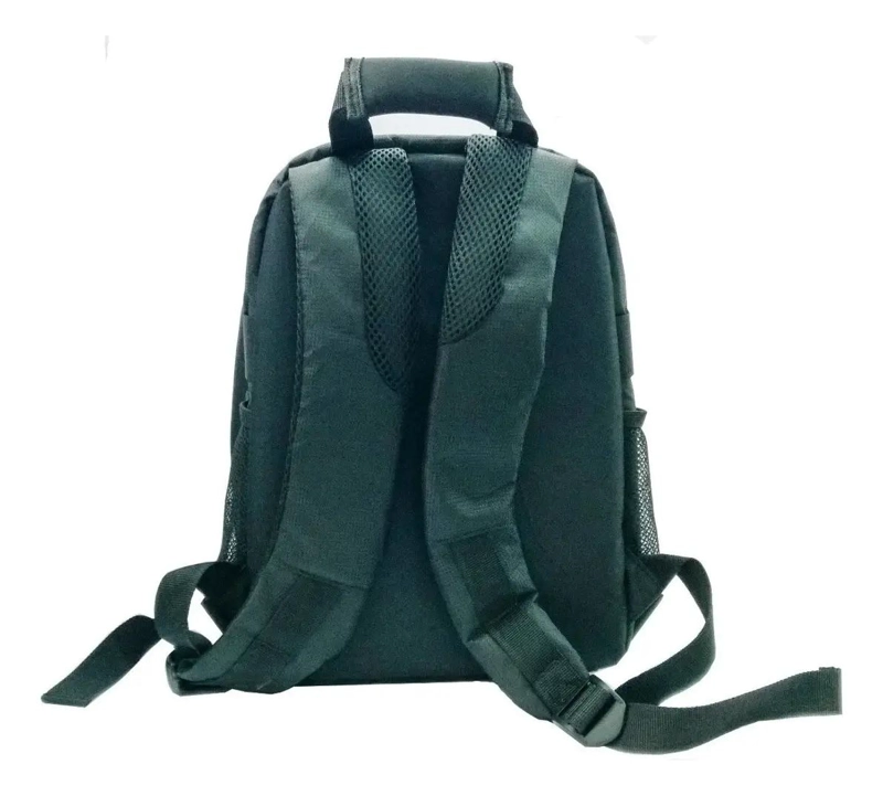 MOCHILA FOTOGRAFICA PARA CAMARA RE FLEX CON LENTES Y FLASH - 4
