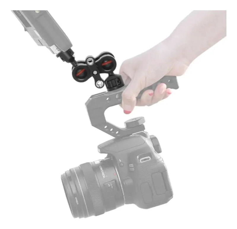 SOPORTE BRAZO MAGICO DUAL PARA FOTOGRAFIA Y VIDEO - 2