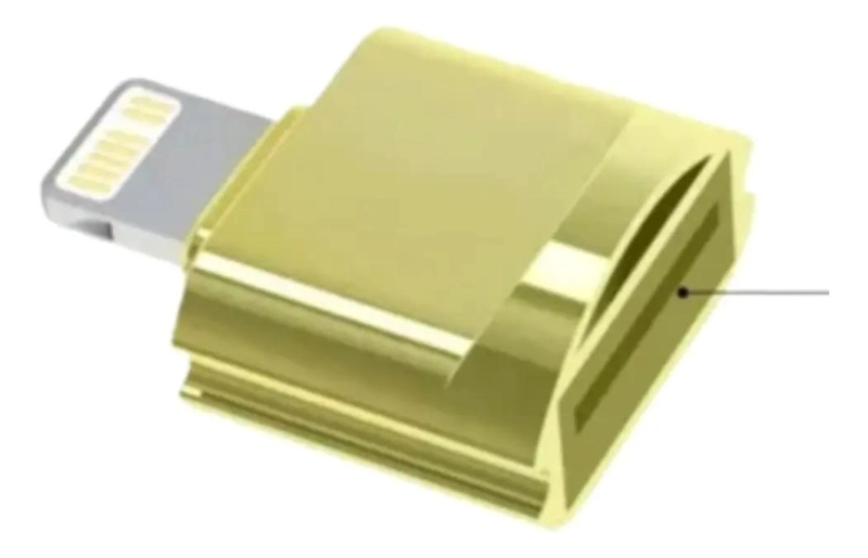 LECTOR DE TARJETA DE MEMORIA MICRO USB Y LIGHTNING PARA DISPOSITIVOS - 1
