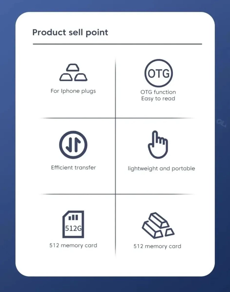 LECTOR DE TARJETA DE MEMORIA MICRO USB Y LIGHTNING PARA DISPOSITIVOS - 3
