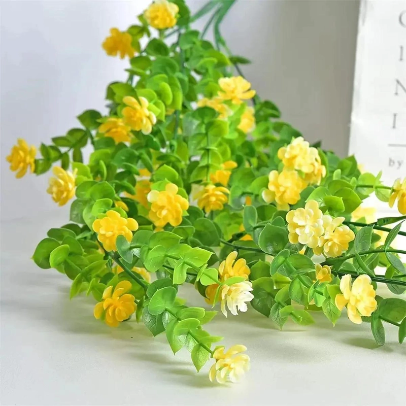 PLANTAS COLGANTES ARTIFICIALES DECORATIVAS PARA INTERIORES Y EXTERIORES - 8