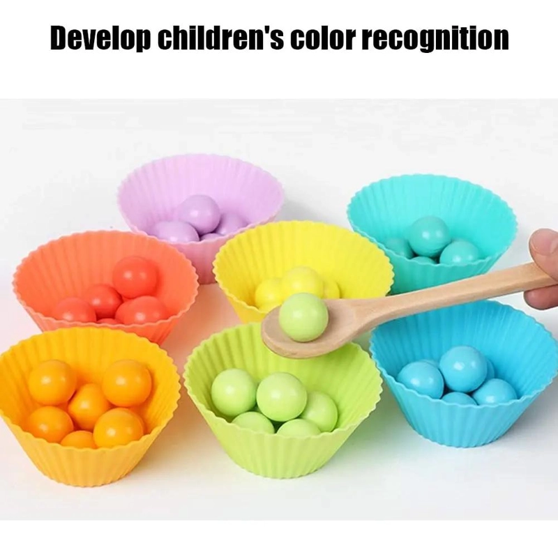 JUEGO DIDACTICO DE MADERA PARA MOTRICIDAD FINA INFANTIL - 5