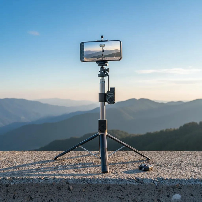 TRIPODE SELFIESTICK P230TK PARA CAMARAS Y CELULARES - 2