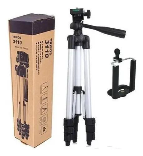 TRIPODE AJUSTABLE UNIVERSAL PARA CELULAR Y CAMARA DE 1 METRO - 3