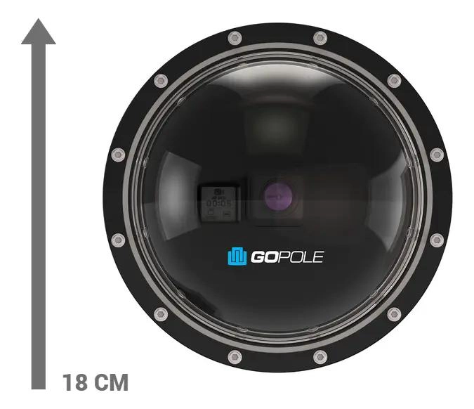DOMO ACUATICO PARA CAPTURA SUBMARINA Y AE REA GOPRO - 2