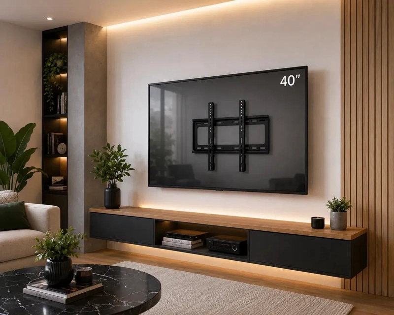 SOPORTE FIJO DE PARED PARA TELEVISORES DE 40 A 85 PULGADAS - 3