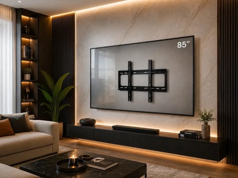 SOPORTE FIJO DE PARED PARA TELEVISORES DE 40 A 85 PULGADAS - 7