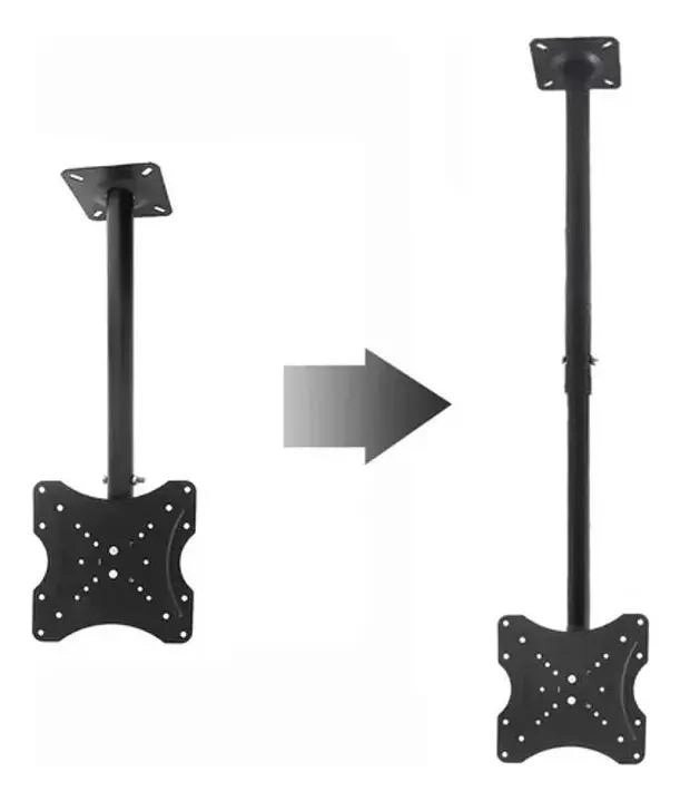 SOPORTE DE TECHO PARA TV LCD LED CON INCLINACION AJUSTABLE - 2
