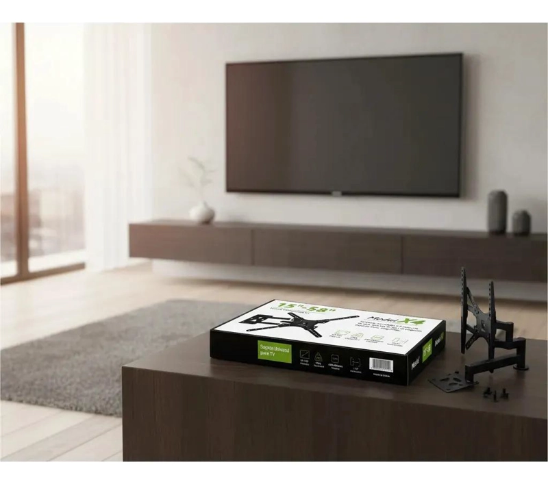 SOPORTE MURAL INCLINABLE PARA TV DE 15 A 58 PULGADAS - 5