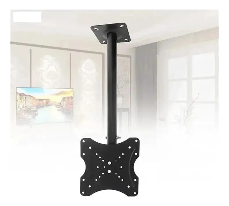 SOPORTE DE TECHO PARA TV DE 14 A 40 PULGADAS CON INCLINACION - 4