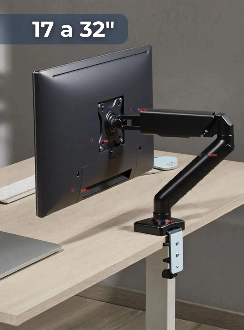 SOPORTE AJUSTABLE PARA TV Y MONITORES DE 17 A 32 PULGADAS - 1
