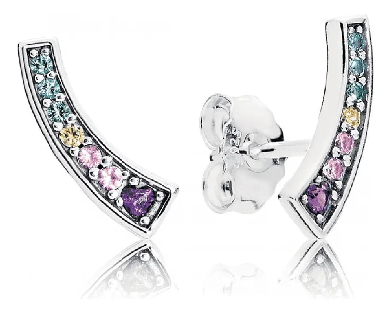 AROS ARCOS COLORIDOS EN PLATA FINA 925 - 1