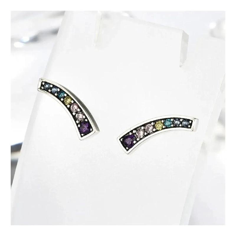 AROS ARCOS COLORIDOS EN PLATA FINA 925 - 3