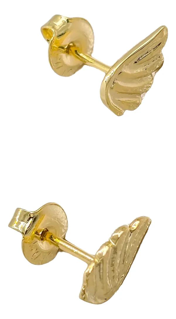 AROS DE ORO LAMINADO 18K CON ACABADO EUROPEO - 1