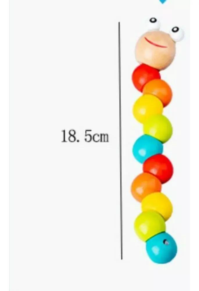 SET DE JUGUETES DIDACTICOS DE MADERA PARA NIÑOS - 9