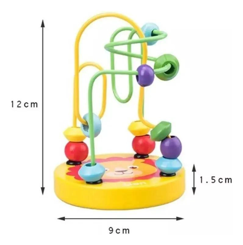 PACK DE 10 JUGUETES DIDACTICOS DE MADERA PARA NIÑOS - 10
