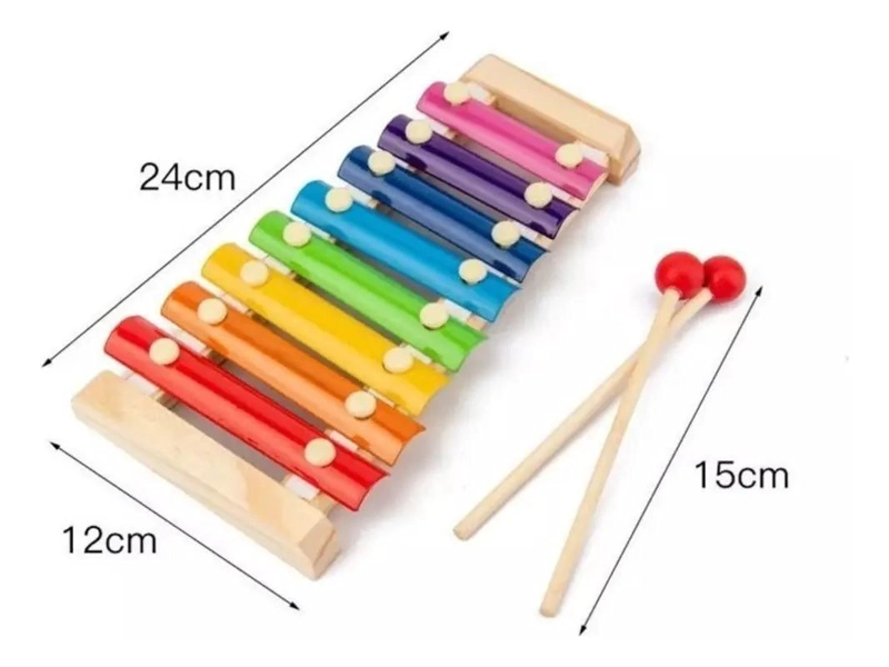 PACK DE 10 JUGUETES DIDACTICOS DE MADERA PARA NIÑOS - 6