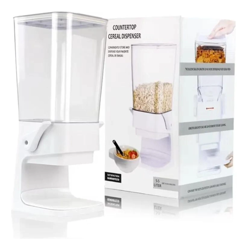 DISPENSADOR DE ALIMENTOS SECOS Y SNACKS DE 5.5 LITROS - 4