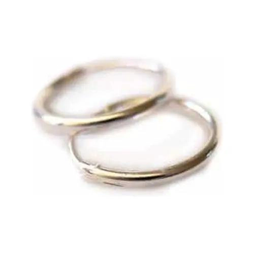 AROS DE PLATA 12 MM PARA USO DIARIO Y COMBINACIONES - 3
