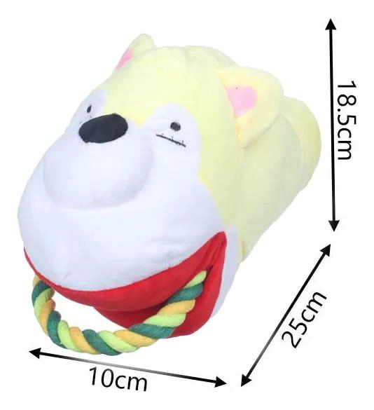 JUGUETE INTERACTIVO DE PELUCHE PARA PERROS TITERE MANO - 4