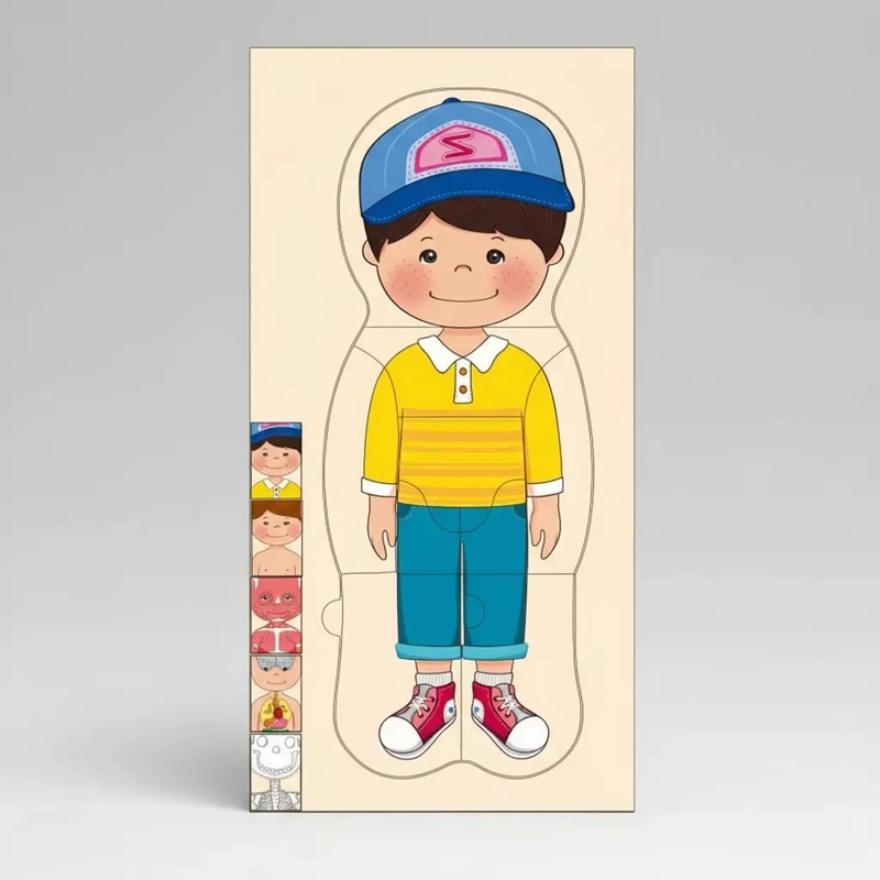ROMPECABEZAS EDUCATIVO DEL CUERPO HUMANO PARA NIÑOS - 7