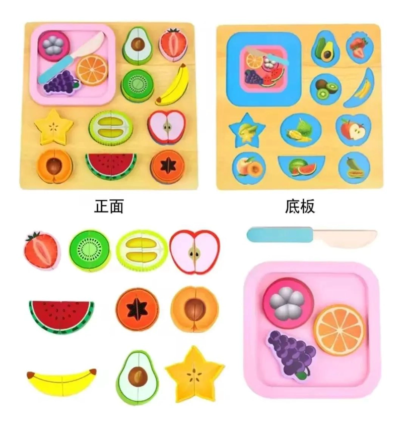 JUEGO DE COCINA Y FRUTAS MONTESSORI PARA NIÑOS - 2