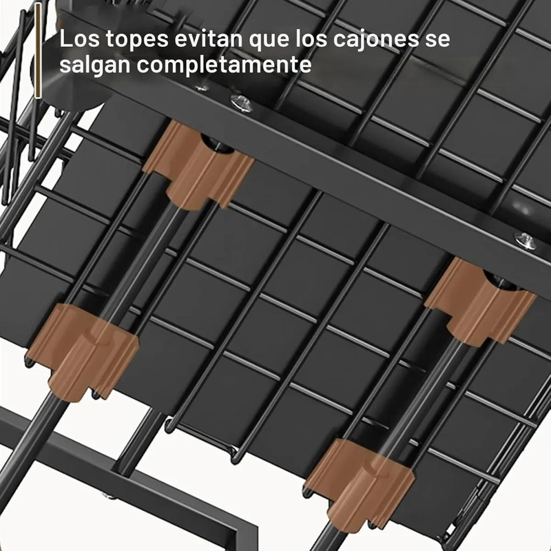 ESTANTE ORGANIZADOR DE 2 NIVELES PARA COCINA Y BAÑO - 6