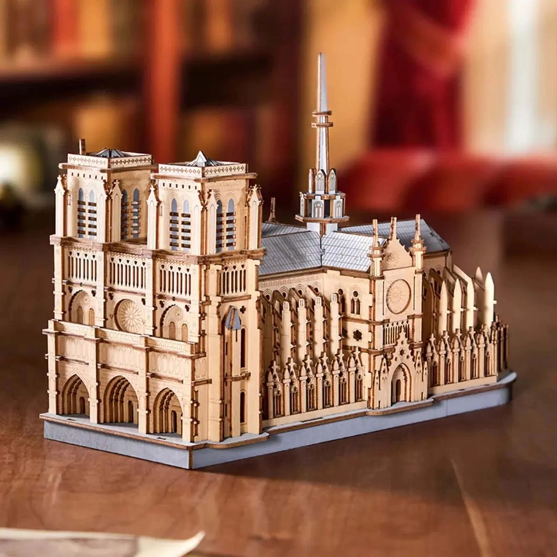 ROMPECABEZAS 3D CATEDRAL DE NOTRE-DAME PARA ADULTOS - 4