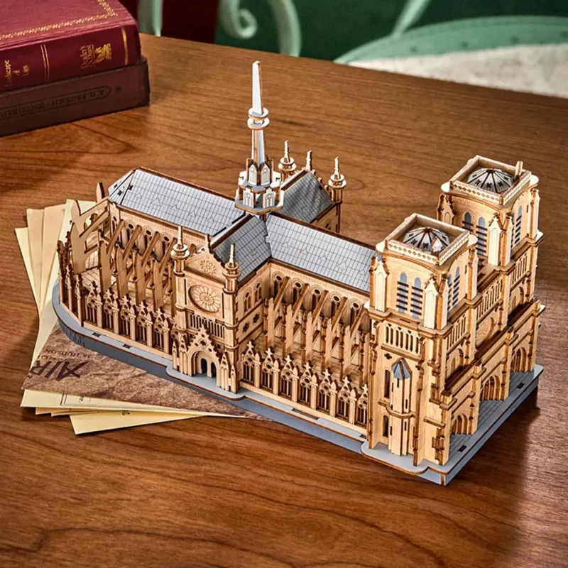 ROMPECABEZAS 3D CATEDRAL DE NOTRE-DAME PARA ADULTOS - 5