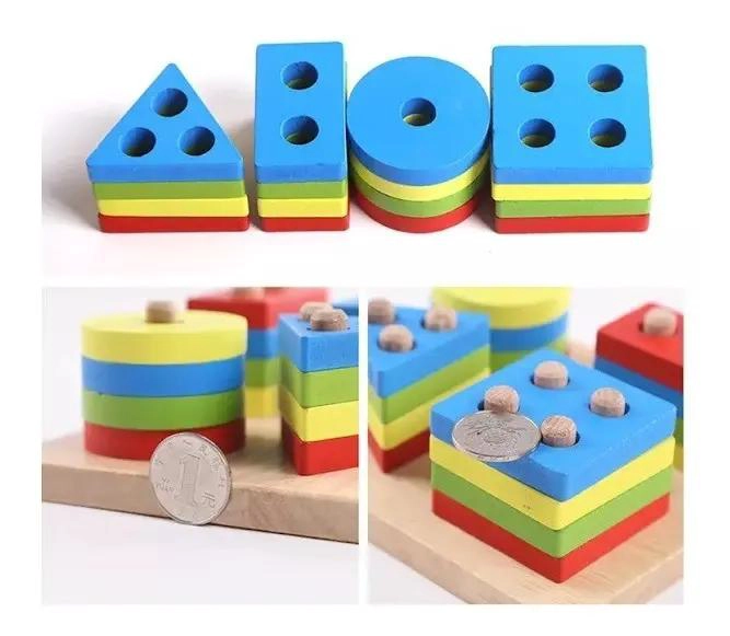 PACK DE 3 PUZZLES DIDACTICOS DE MADERA PARA APRENDER EL ABECEDARIO - 6