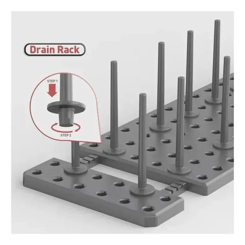 ESTANTE AJUSTABLE PARA DRENAJE EN COCINA ORGANIZADOR - 2