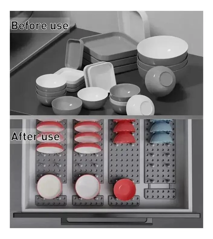 ESTANTE AJUSTABLE PARA DRENAJE EN COCINA ORGANIZADOR - 4