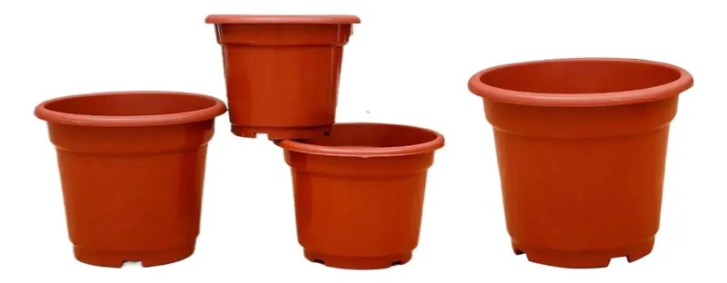 PACK DE 50 MACETAS PLASTICAS PARA PLANTULAS Y CULTIVOS - 3