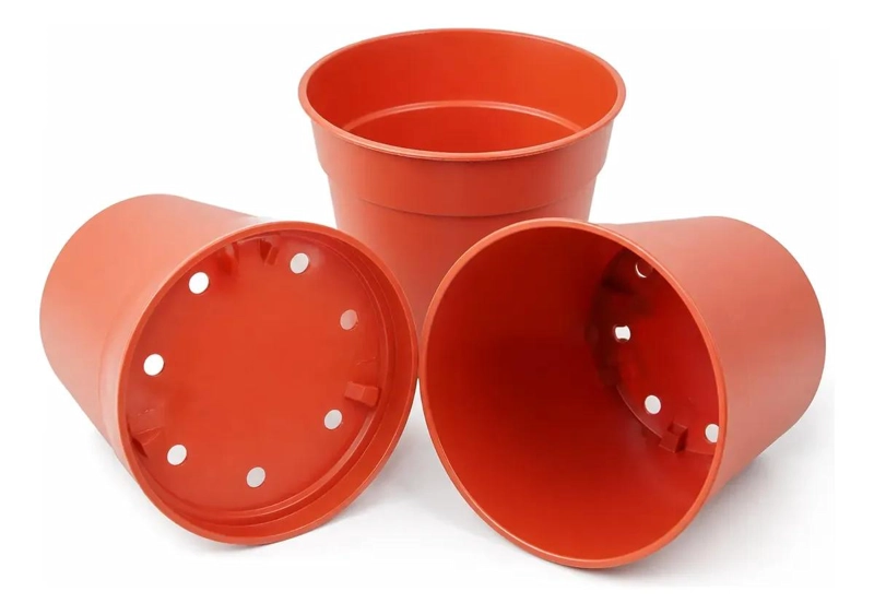 PACK DE 50 MACETAS PLASTICAS PARA PLANTULAS Y CULTIVOS - 5