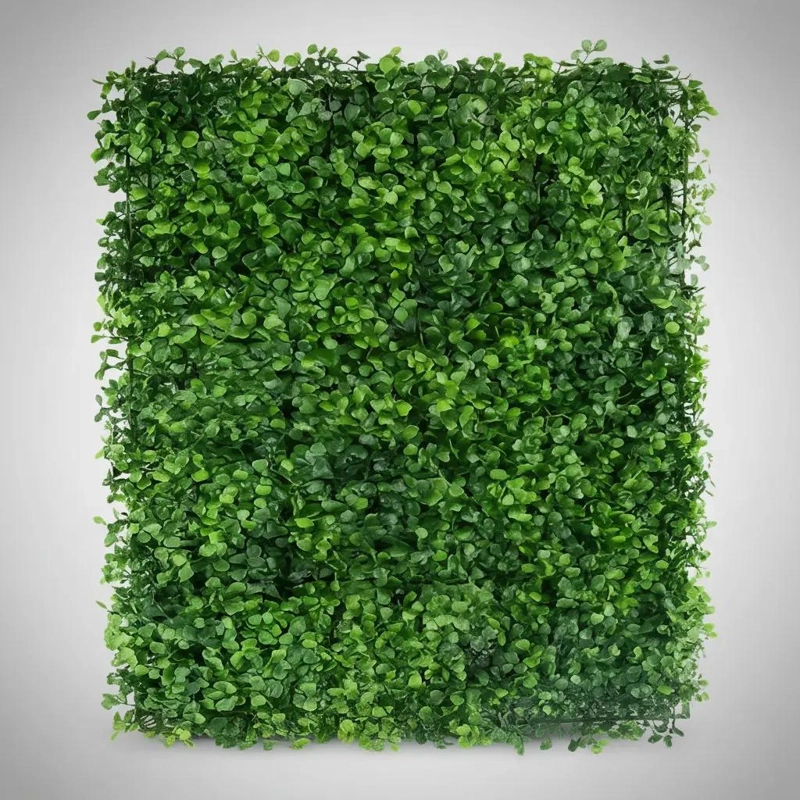 PANELES DE FOLLAJE ARTIFICIAL VERDE PARA DECORACION DE MUROS 60X40 CM - 10