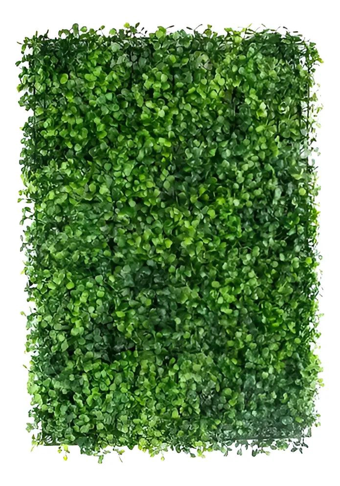 PANELES DE FOLLAJE ARTIFICIAL VERDE PARA DECORACION DE MUROS 60X40 CM - 2