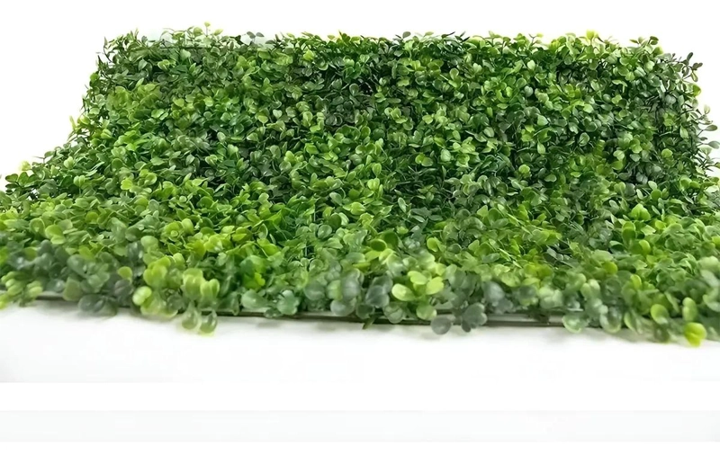 PANELES DE FOLLAJE ARTIFICIAL VERDE PARA DECORACION DE MUROS 60X40 CM - 8